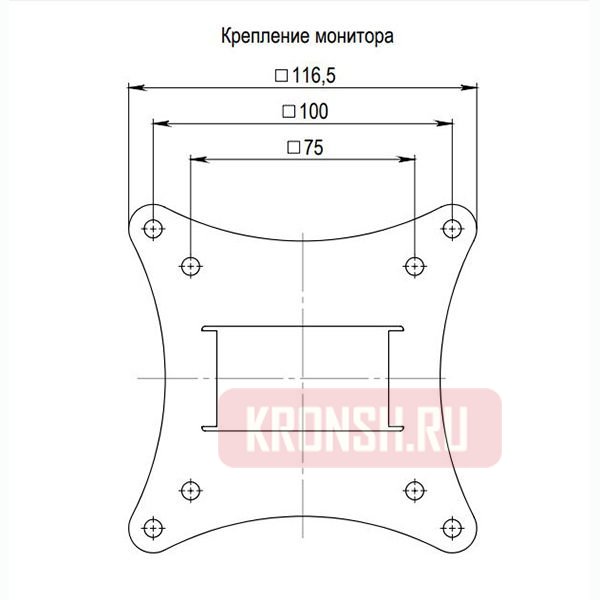 Кронштейн для монитора ARTKRON PLM-1022