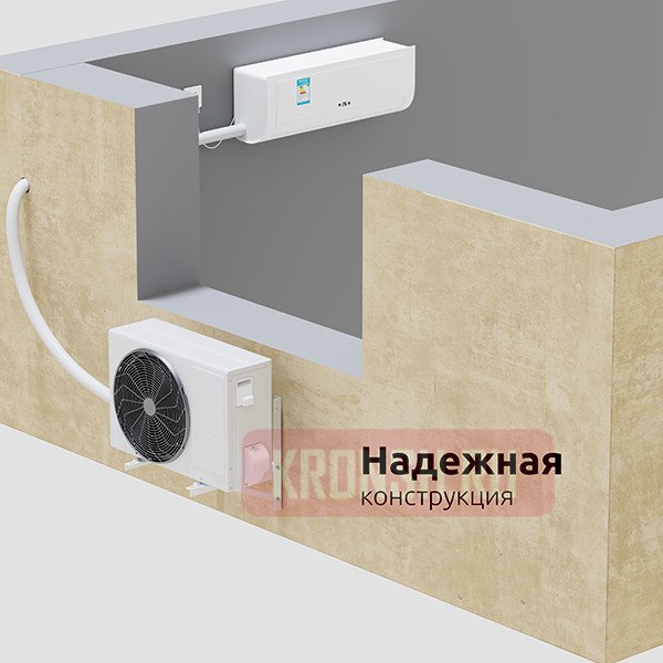 Кронштейн для кондиционера Uniteki DM80CONDITIONER (белый)