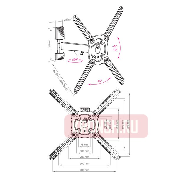кронштейн Kromax Atlantis-10