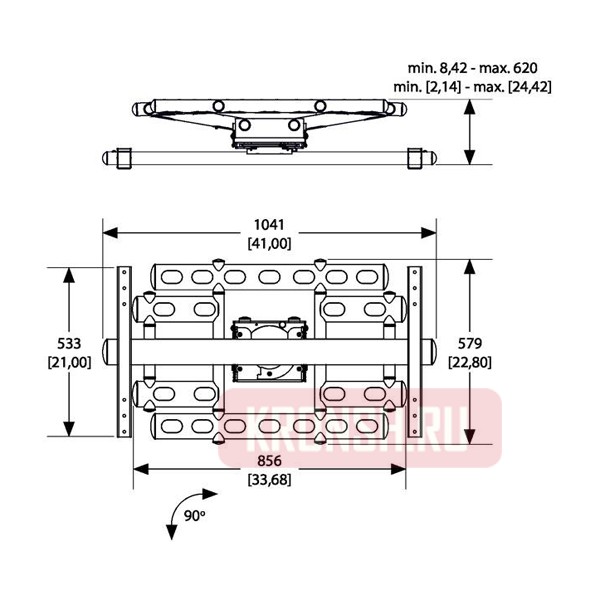 Кронштейн для телевизора Vogels PFW 6855