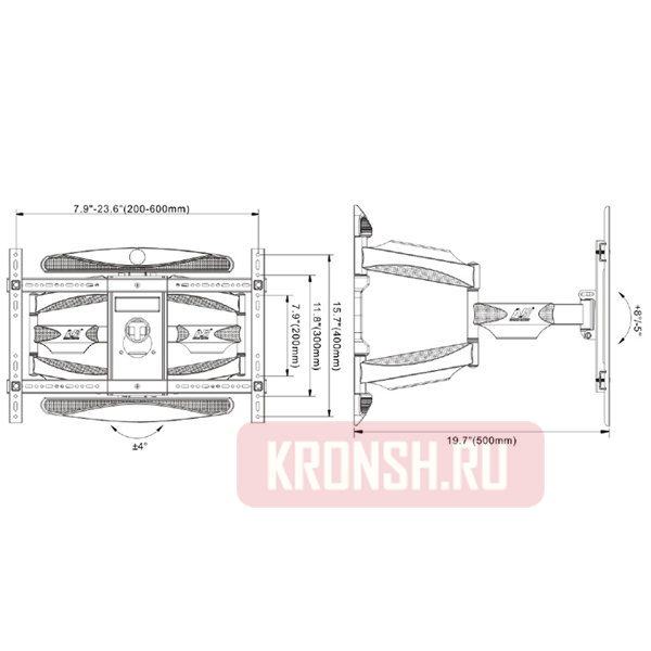Кронштейн для телевизора Onkron M6L