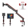 Кронштейн для монитора Uniteki FMGT101RDR (чёрный)