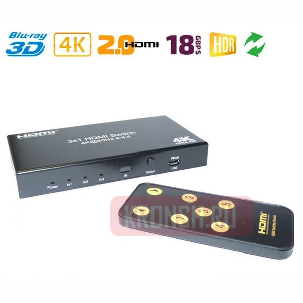 HDMI 2.0 свитч Dr.HD SW 316 SL
