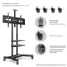 Мобильный стенд Onkron TS1881 (чёрный) 