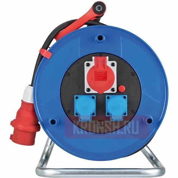 Удлинитель на катушке Brennenstuhl (3 розетки, 30 м),1182730