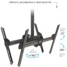 кронштейн для двух телевизоров Arm-Media LCD-3050 (черный)   