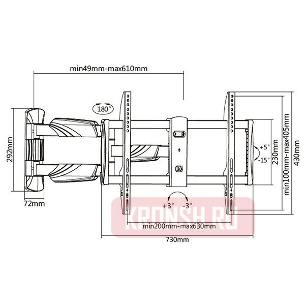 Кронштейн для телевизора Digis DSM-5063