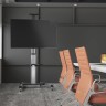 Стойка Uniteki ST007RDLIFT (серебристая)