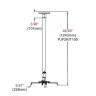 Кронштейн для проектора Peerless-AV MOD-PJF2KIT100-CPF-B