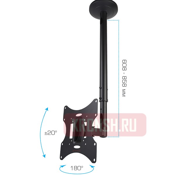 Потолочный кронштейн для телевизора Arm-Media Lcd-1000