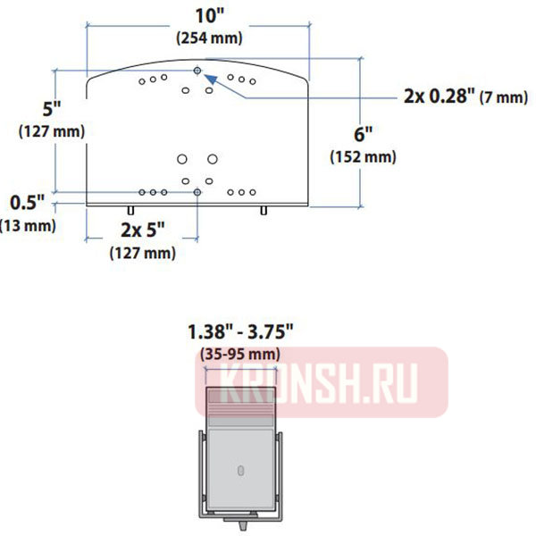 Ergotron 80-063-200 Vertical Small CPU Holder