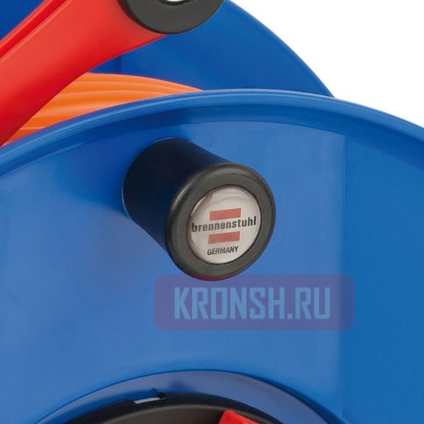 Удлинитель на катушке Brennenstuhl (3 розетки, 40 м), 1208470