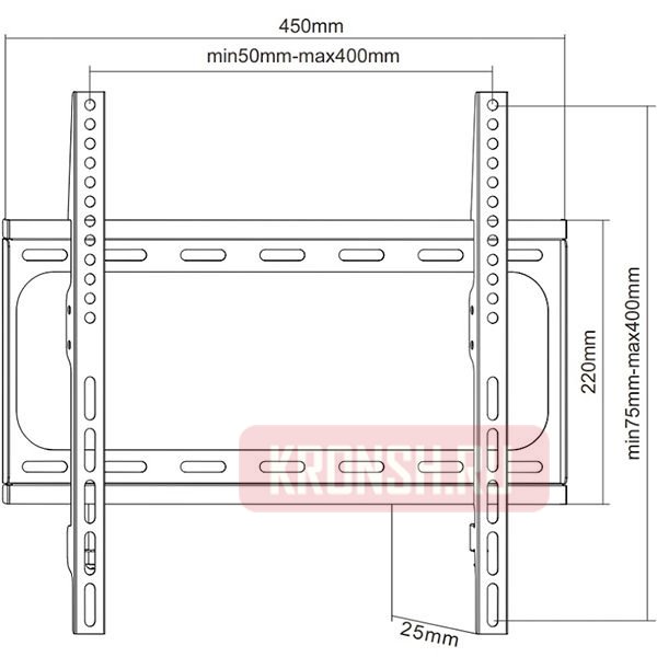 Кронштейн iTECHmount P4F
