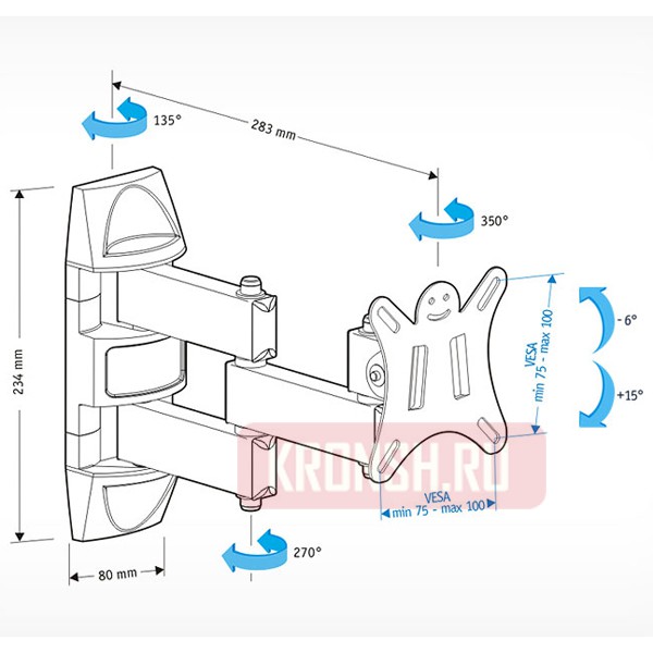 кронштейн Holder 5039