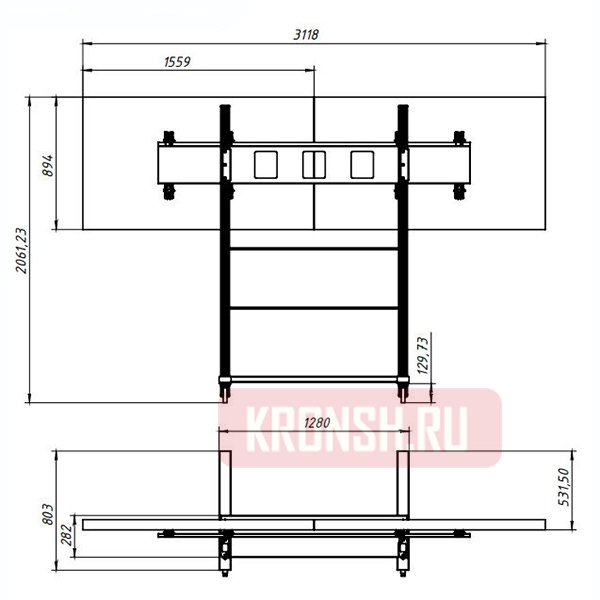 Стенд ALG Double 5570