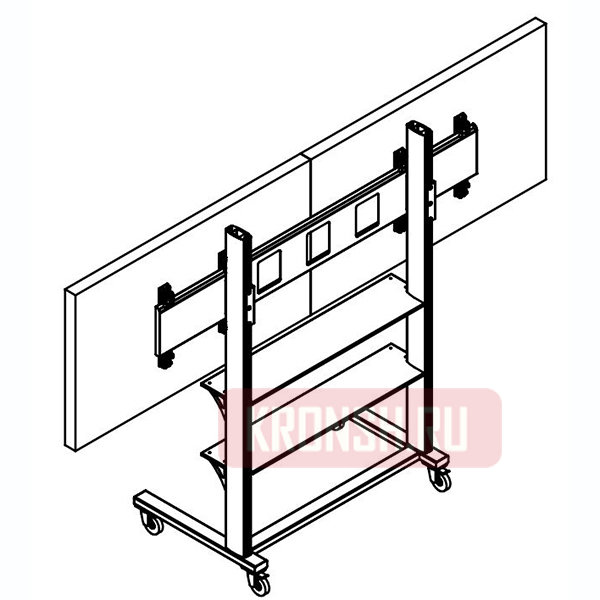 Стенд для двух панелей ALG Double 5570