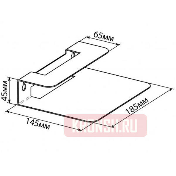 Кронштейн Trone Digital-B (чёрный)  