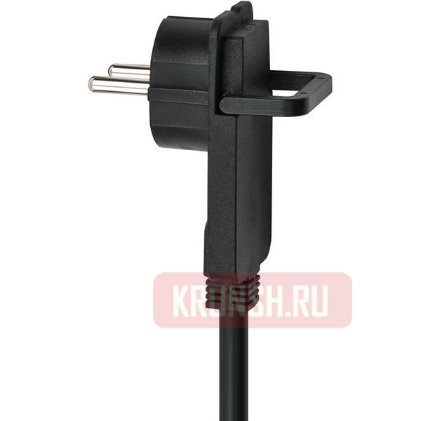 Удлинитель Brennenstuhl (4 розетки, 2 м, чёрный), 1153100100