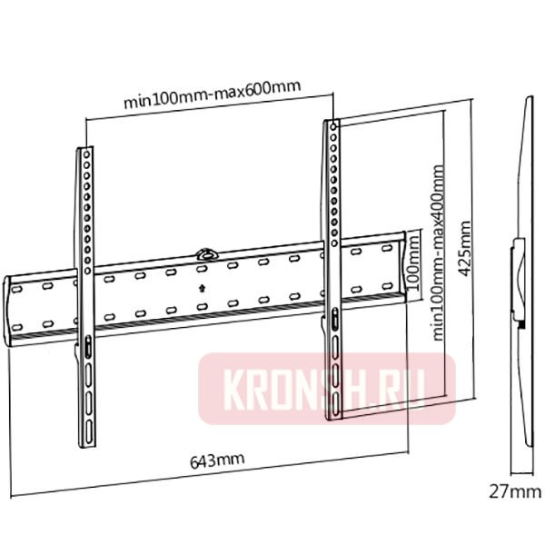 Кронштейн Ultramounts UM805F