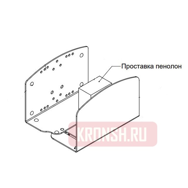 Крепление для системного блока ARTKRON CPU-468