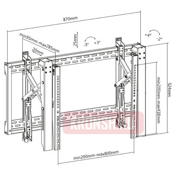 Кронштейн FIX LVW06-48T