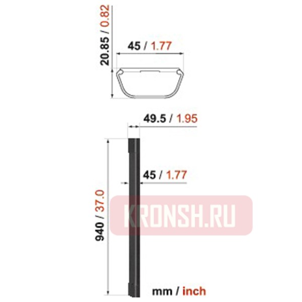 Vogels Cable 4 (серебристый)