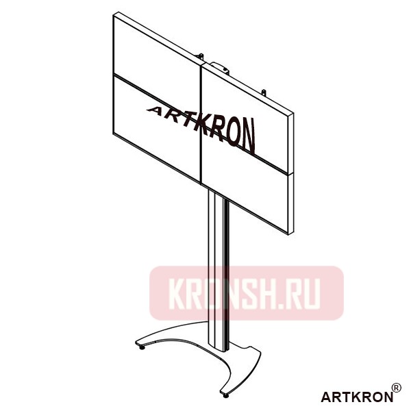 Стенд для 4-х мониторов ARTKRON ST422
