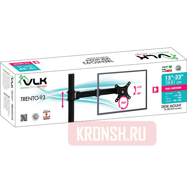 Кронштейн для монитора VLK Trento-93