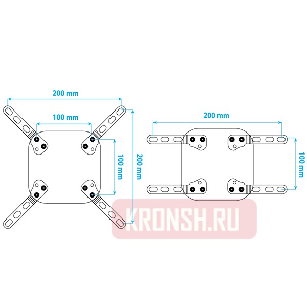 Переходник-адаптер Kromax Adapter-200