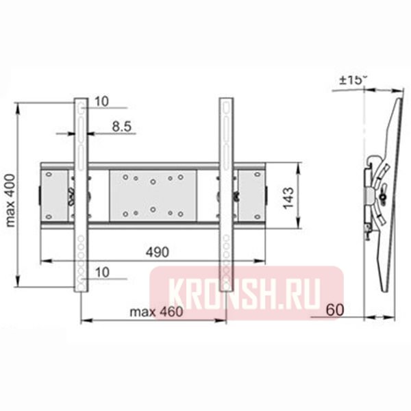 Кронштейн Electriclight КБ-01-54