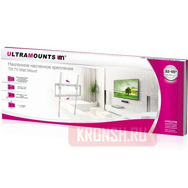 Кронштейн Ultramounts UM832TW (белый)