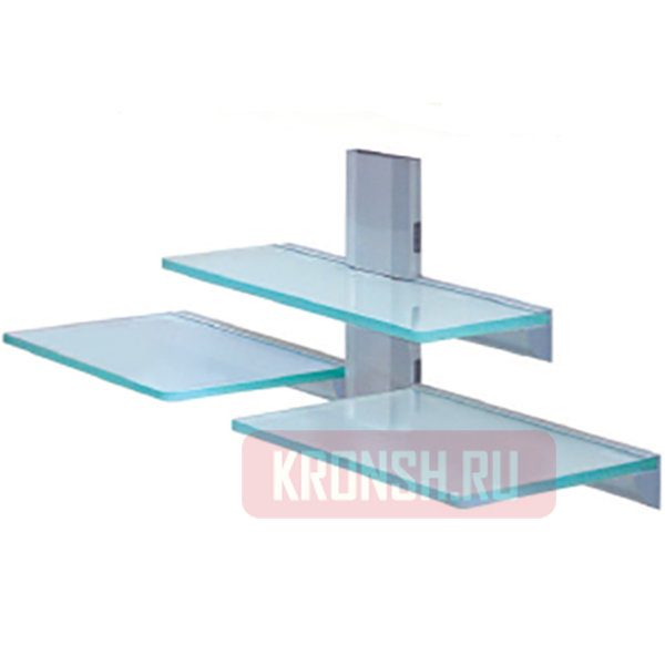 Кронштейн для аппаратуры Antall Install-05 (чёрное стекло)    