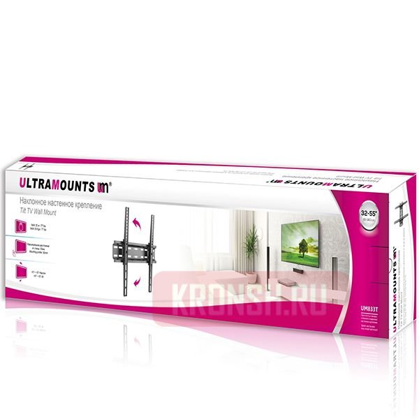 Кронштейн для телевизора Ultramounts UM833T