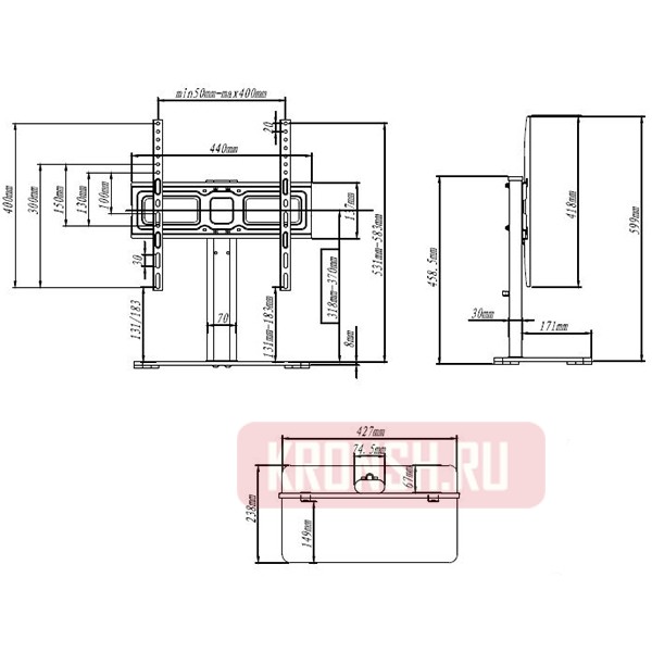 Подставка для телевизора Aspect TV-1