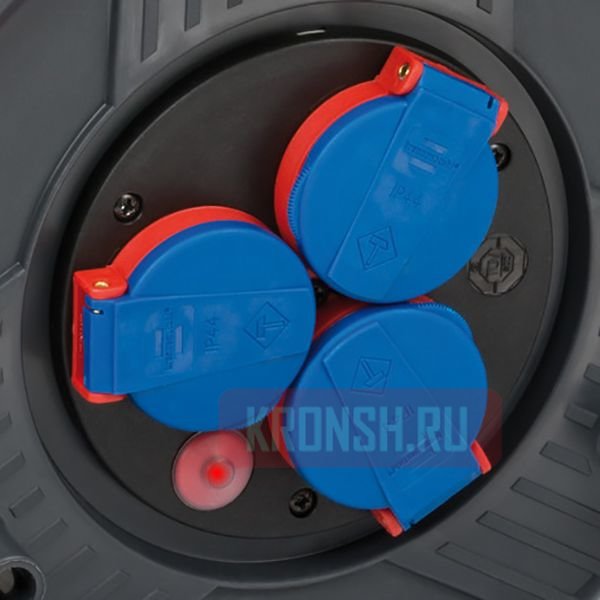 Удлинитель на катушке Brennenstuhl (3 розетки, 50 м), 1209830