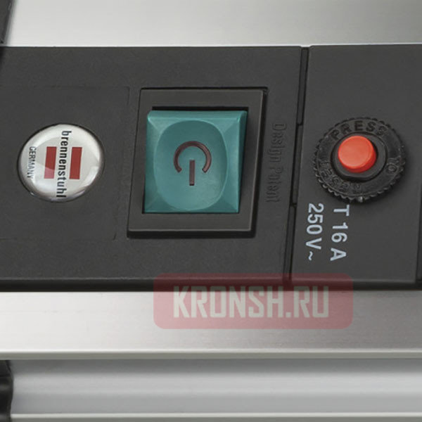 Сетевой фильтр Brennenstuhl (6 розеток, 3 м, чёрный), 1391000507