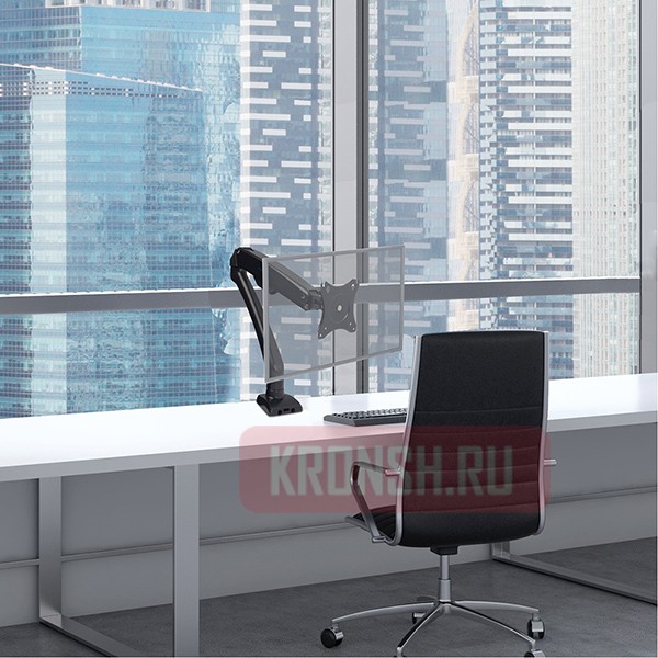 Кронштейн для монитора Kromax Office-8 (чёрный)