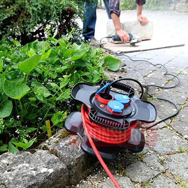 Удлинитель на катушке Brennenstuhl (3 розетки, 10 м),1169717100