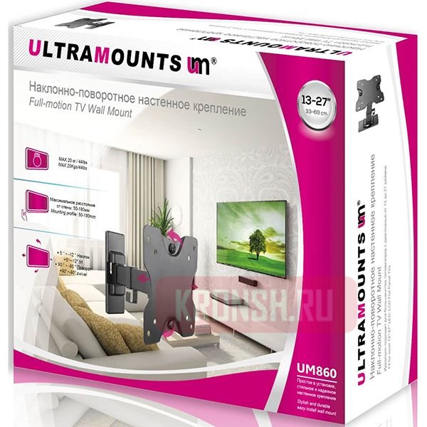 Кронштейн для телевизора Ultramounts UM860