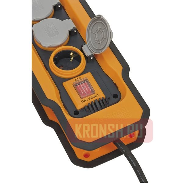 Удлинитель Brennenstuhl (4 розетки, 8м, IP54 ), 9156480100