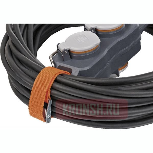 Удлинитель Brennenstuhl (4 розетки, 10 м, чёрный), 9162100160