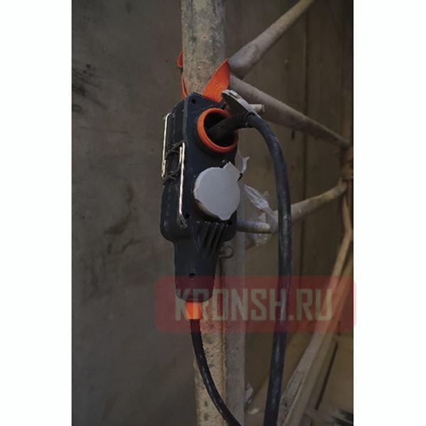 Удлинитель Brennenstuhl (4 розетки, 10 м, чёрный), 9162100160