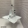 Кронштейн ARTKRON​ DNT-20 (1500-2500 мм, белый, с фланцем)    