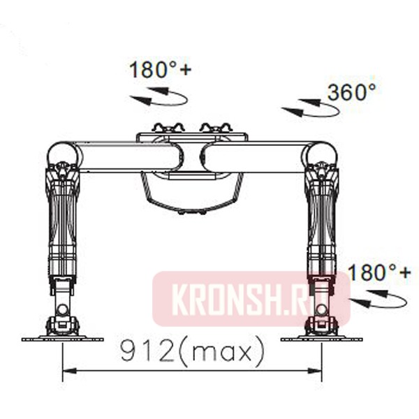 кронштейн NB F180