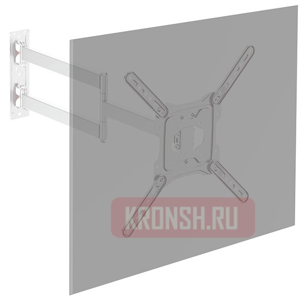 Кронштейн для телевизора Uniteki FML728W (белый) 