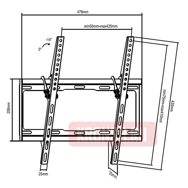 кронштейн Aspect Led Easy-1