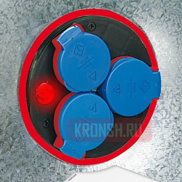 Удлинитель на катушке Brennenstuhl (3 розетки, 40 м), 1314400