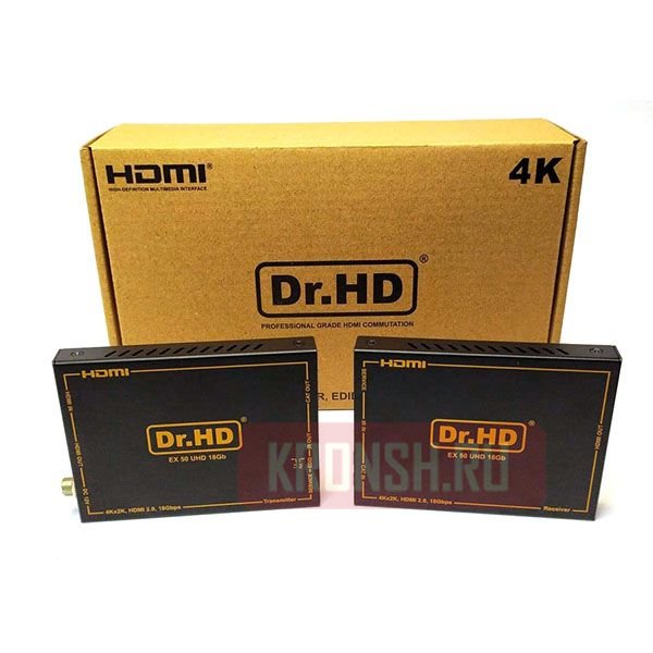 HDMI удлинитель Dr.HD EX 50 UHD 18Gb