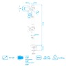 Кронштейн для двух мониторов Arm-Media LCD-T43