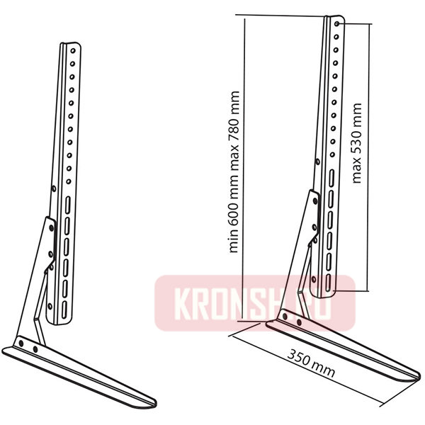 Настольный кронштейн ABC Mount Stand-02